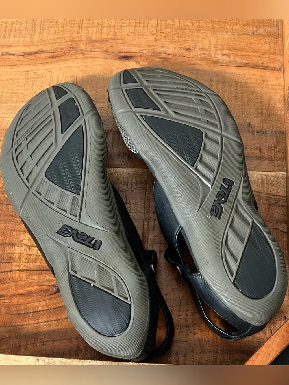Teva Northwater Sport Mary Jane Sandals Mesh Black Outdoor Water Hiking Women 8